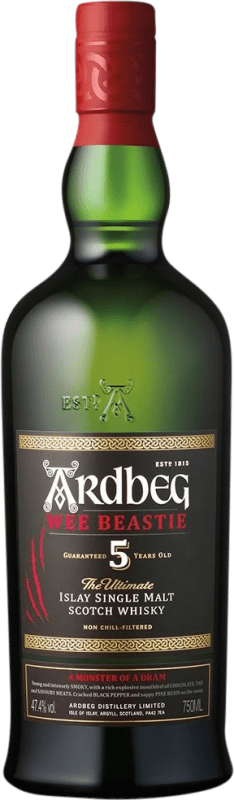72,95 € Envoi gratuit | Whisky Single Malt Ardbeg Wee Beastie 5 Ans