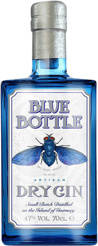 33,95 € | Genièvre Gin Three Fingers Blue Bottle Royaume-Uni 70 cl
