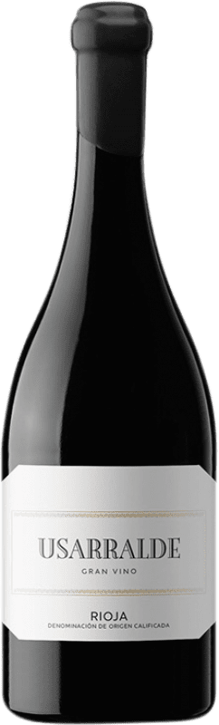 Бесплатная доставка | Красное вино Usarralde Gran Vino D.O.Ca. Rioja Ла-Риоха Испания Grenache 75 cl