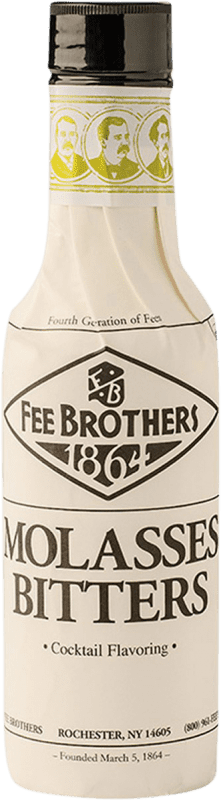 Envio grátis | Schnapp Fee Brothers Bitter Molasses Estados Unidos Garrafa Pequena 15 cl