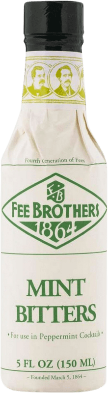 Envoi gratuit | Schnaps Fee Brothers Bitters États Unis Petite Bouteille 15 cl Mint — Menthe