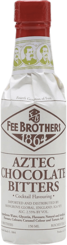 免费送货 | Schnapp Fee Brothers Bitter Aztec Chocolate 美国 小瓶 15 cl