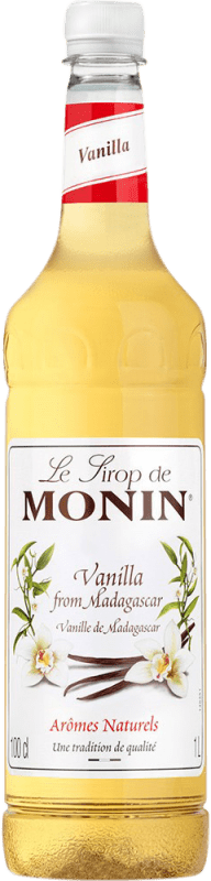 Kostenloser Versand | Sirup für Cocktail Monin Frankreich 1 L PET Vanille Alkoholfrei
