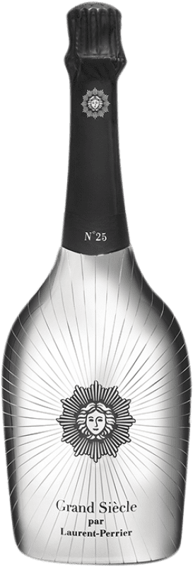 送料無料 | 白スパークリングワイン Laurent Perrier Grand Siècle N25 Chaqueta Metálica A.O.C. Champagne シャンパン フランス Pinot Black, Chardonnay 75 cl