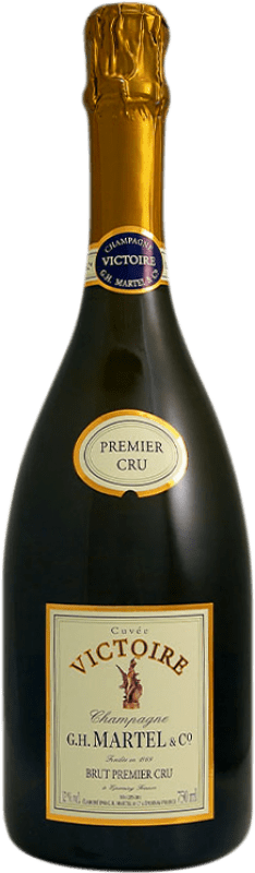 85,95 € Бесплатная доставка | Белое игристое G.H. Martel Victoire Premier Cru Cuvée брют A.O.C. Champagne