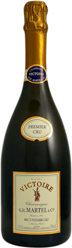 送料無料 | 白スパークリングワイン G.H. Martel Cuvée Victoire Premier Cru Brut A.O.C. Champagne シャンパン フランス Pinot Black, Chardonnay 75 cl
