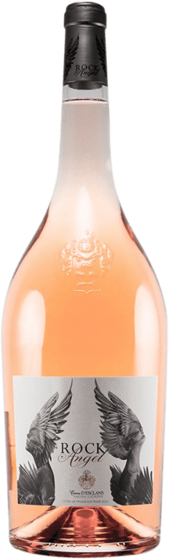 Kostenloser Versand | Roséwein Château d'Esclans Rock Angel Rosado A.O.C. Côtes de Provence Frankreich Grenache Tintorera Jeroboam-Doppelmagnum Flasche 3 L