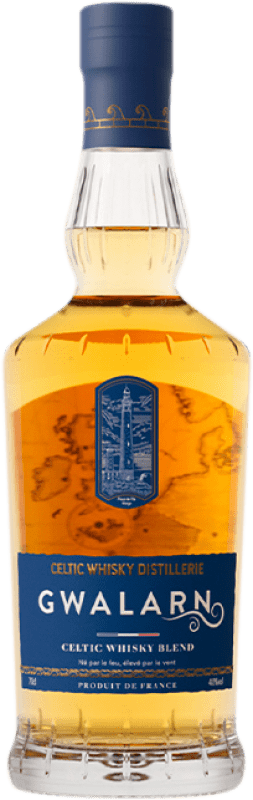 Бесплатная доставка | Виски смешанные Celtic Gwalarn Франция 70 cl