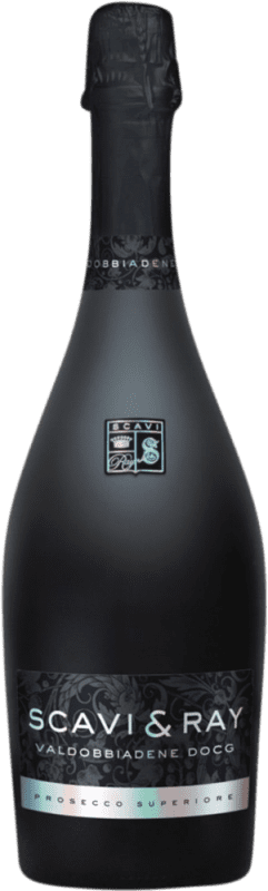 送料無料 | 白スパークリングワイン Scavi & Ray Superiore D.O.C.G. Prosecco di Conegliano-Valdobbiadene ベネト イタリア 75 cl