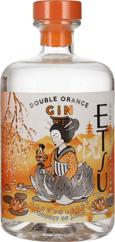 65,95 € Envío gratis | Ginebra Gin Asahikawa Etsu Double Orange