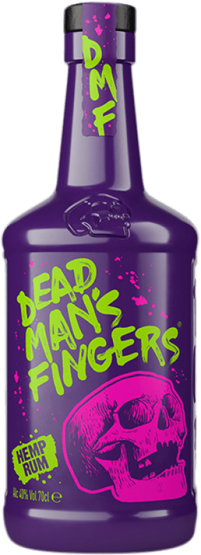 Envoi gratuit | Rhum Dead Man's Fingers Hemp Rum Royaume-Uni 70 cl