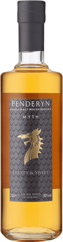 48,95 € | シングルモルトウイスキー Penderyn Myth ウェールズ イギリス 70 cl