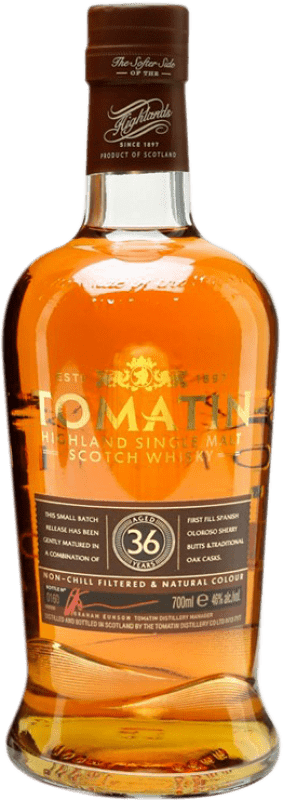 1 353,95 € Envoi gratuit | Whisky Single Malt Tomatin Edición Limitada 36 Ans