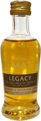16,95 € Kostenloser Versand | Single Malt Whisky Tomatin Legacy Miniaturflasche 5 cl
