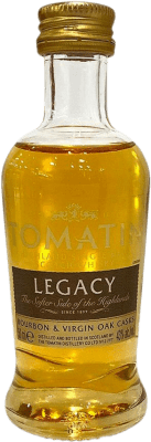 10,95 € Бесплатная доставка | Виски из одного солода Tomatin Legacy миниатюрная бутылка 5 cl