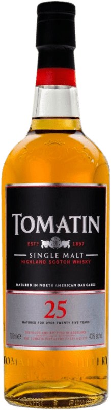 326,95 € Бесплатная доставка | Односолодовый виски Tomatin 25 Лет