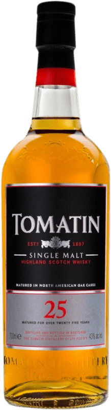 359,95 € | Single Malt Whisky Tomatin Ecosse Royaume-Uni 25 Ans 70 cl