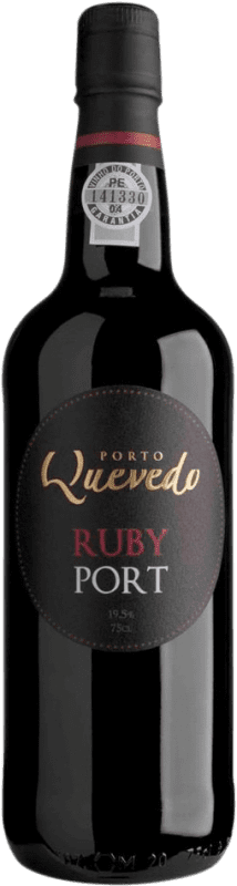 Spedizione Gratuita | Vino Liquoroso Quevedo Ruby I.G. Porto porto Portogallo Touriga Franca, Touriga Nacional, Tinta Roriz, Tinta Barroca 75 cl