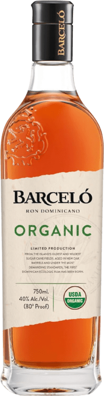 25,95 € | Rum Barceló Dominikanische Republik Organic — Bio 70 cl