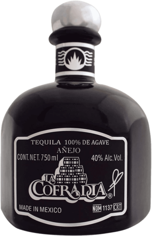 93,95 € | Tequila La Cofradía Cerámica Single Barrel — Fût Unique, Spécial Réserve Mexique 70 cl