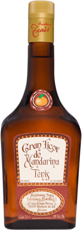 Envoi gratuit | Liqueurs Tenis Mandarina Espagne 70 cl