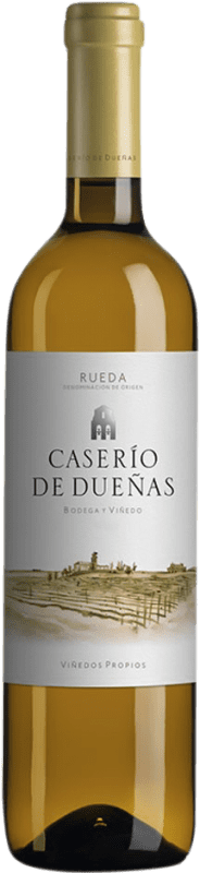 Envio grátis | Vinho branco Caserío de Dueñas Viñedos Propios D.O. Rueda Castela e Leão Espanha Chardonnay, Verdejo, Sauvignon Branca 75 cl