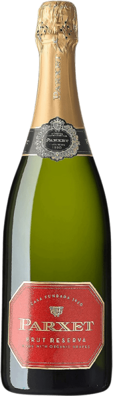 38,95 € Free Shipping | White sparkling Parxet Brut Reserve D.O. Cava Magnum Bottle 1,5 L