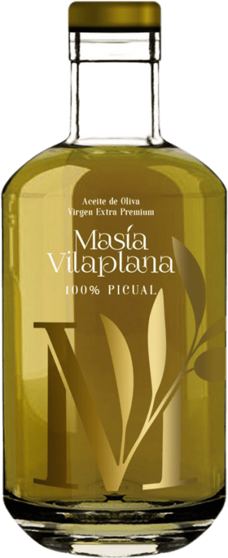 Envio grátis | Azeite de Oliva Masía Vilaplana Espanha Garrafa Medium 50 cl