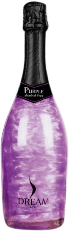 Kostenloser Versand | Weißer Sekt Dream Line World Purple Touch Plata Spanien 75 cl