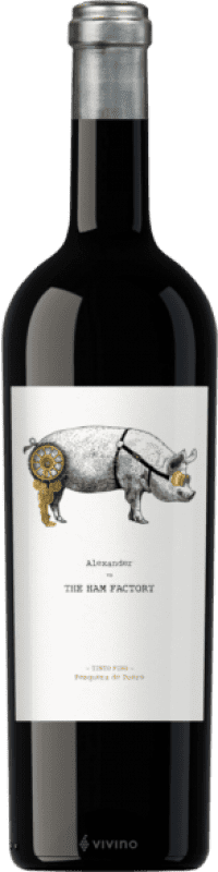 Free Shipping | Red wine Casa Rojo Alexander The Ham Factory D.O. Ribera del Duero Castilla y León Spain Tempranillo, Merlot, Cabernet Sauvignon, Malbec Special Bottle 5 L