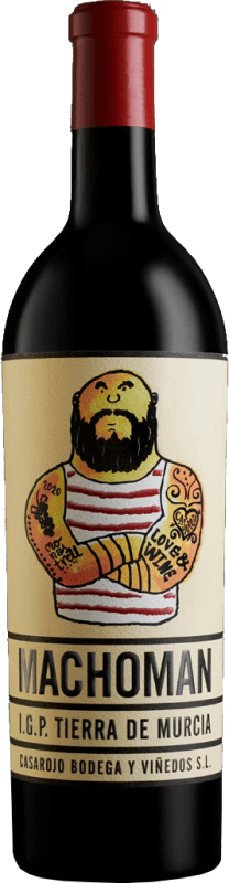 236,95 € | Red wine Casa Rojo Macho Man D.O. Jumilla Region of Murcia Spain Monastrell Special Bottle 5 L