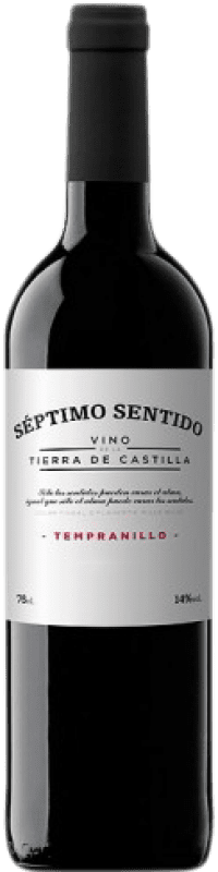 4,95 € | Red wine Vintae Séptimo Sentido I.G.P. Vino de la Tierra de Castilla Castilla la Mancha Spain Tempranillo 75 cl