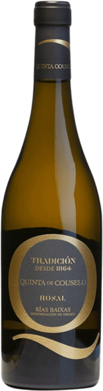 22,95 € | Vino Bianco Quinta de Couselo Tradizionale D.O. Rías Baixas Galizia Spagna Loureiro, Albariño 75 cl