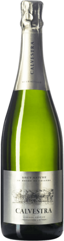 27,95 € | Белое игристое Mustiguillo Finca Calvestra Природа Брута Испания Chardonnay, Merseguera 75 cl