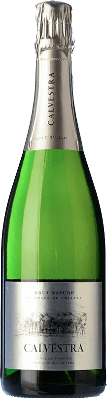 Бесплатная доставка | Белое игристое вино Mustiguillo Finca Calvestra Природа Брута Испания Chardonnay, Merseguera 75 cl Бесплатная доставка | Белое игристое вино Mustiguillo Finca Calvestra Природа Брута Испания Chardonnay, Merseguera 75 cl
