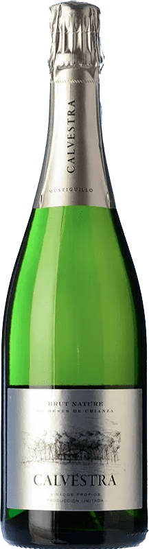 Envoi gratuit | Blanc mousseux Mustiguillo Finca Calvestra Brut Nature Espagne Chardonnay, Merseguera 75 cl