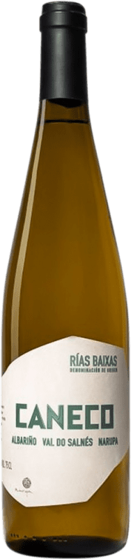 Envoi gratuit | Vin blanc Narupa Caneco D.O. Rías Baixas Galice Espagne Albariño 75 cl