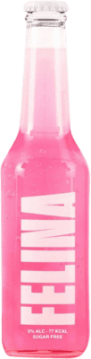 39,95 € | 盒装24个 饮料和搅拌机 Beremot Felina Drink Pink 西班牙 三分之一升瓶 33 cl