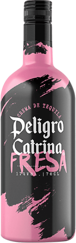 送料無料 | リキュールクリーム Andalusí Peligro Catrina Tequila Fresa スペイン 70 cl