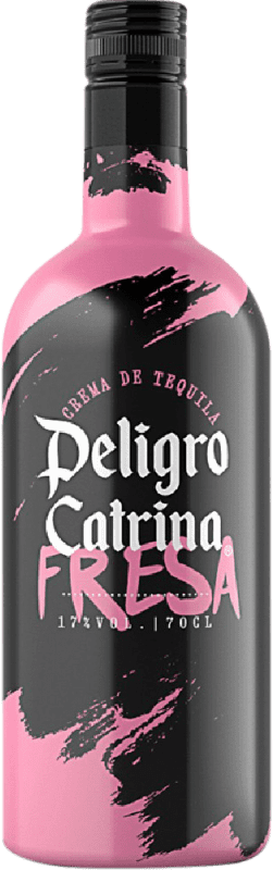 8,95 € | Tequila Andalusí Peligro Catrina Crema al Tequila Fresa Spanien 70 cl