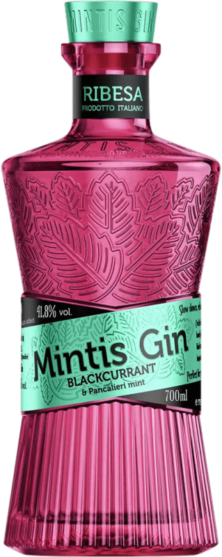 59,95 € Spedizione Gratuita | Genever Gin Mintis Ribesa Blackcurrant — Ribes Nero, Mint — Menta