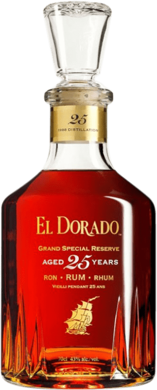 727,95 € Envío gratis | Ron Demerara El Dorado Special — Especial Reserva 25 Años