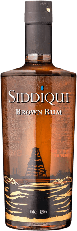 Envoi gratuit | Rhum Siddiqui Rum Brown Añejo Californie États Unis 70 cl