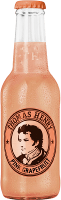 Free Shipping | 24 units box Soft Drinks & Mixers Thomas Henry Pink Grapefruit United Kingdom Small Bottle 20 cl