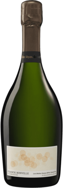 126,95 € Spedizione Gratuita | Spumante bianco Franck Bonville Les Belles Voyes Grand Cru A.O.C. Champagne