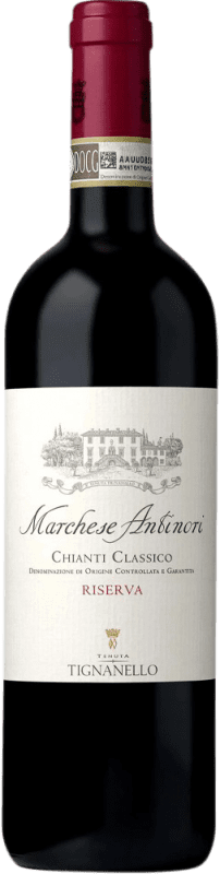45,95 € | Vino rosso Marchesi Antinori Riserva D.O.C.G. Chianti Classico Toscana Italia Cabernet Sauvignon, Sangiovese 75 cl