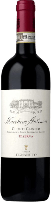 59,95 € Spedizione Gratuita | Vino rosso Marchesi Antinori Riserva D.O.C.G. Chianti Classico