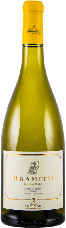 Бесплатная доставка | Белое вино Marchesi Antinori Bramito Castello della Sala I.G.T. Umbria Umbria Италия Chardonnay 75 cl