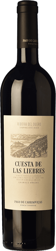 379,95 € | Vino rosso Pago de Carraovejas Cuesta de las Liebres D.O. Ribera del Duero Castilla y León Spagna Bottiglia Magnum 1,5 L
