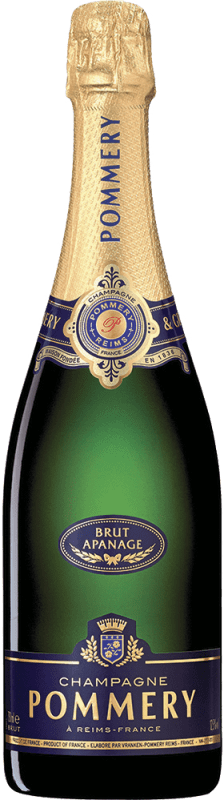 Envoi gratuit | Blanc mousseux Pommery Apanage A.O.C. Champagne Champagne France Bouteille Magnum 1,5 L